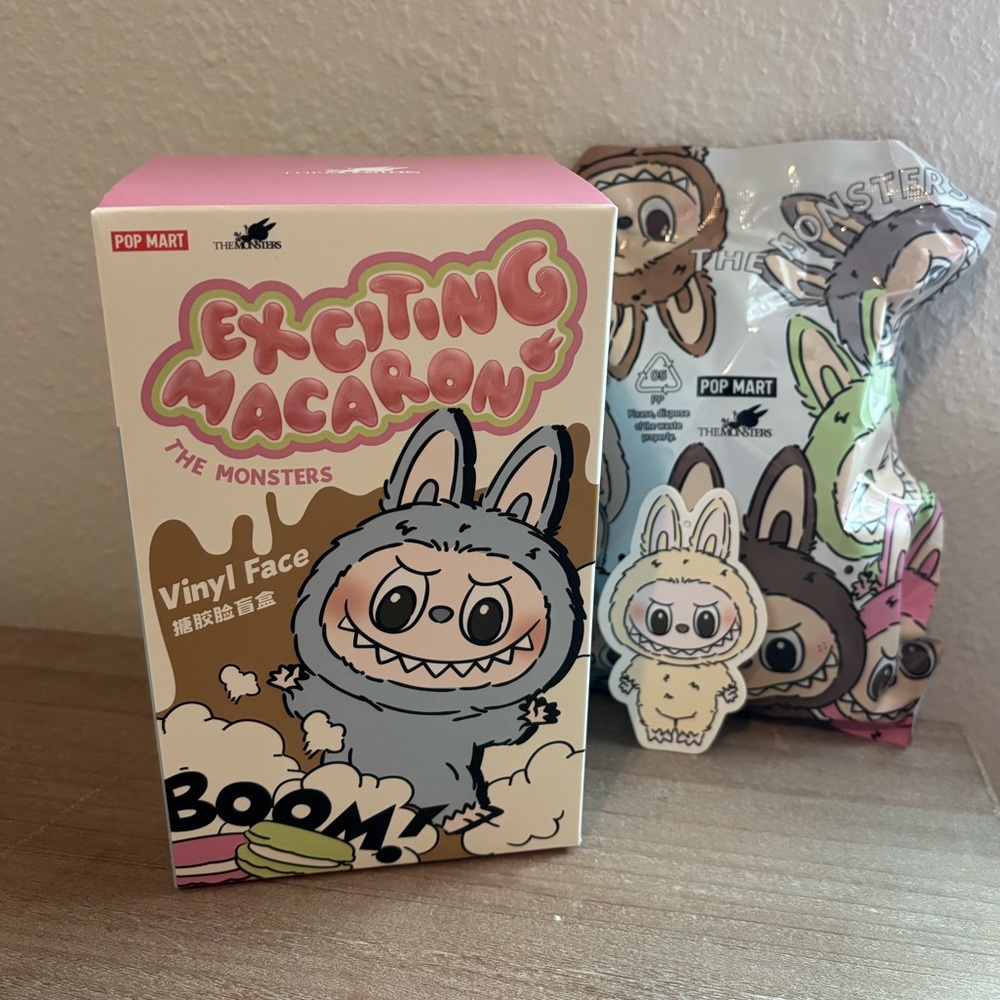 Authentic Pop Mart The Monsters Labubu Macaron